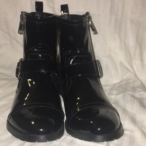 Patent leather Boots